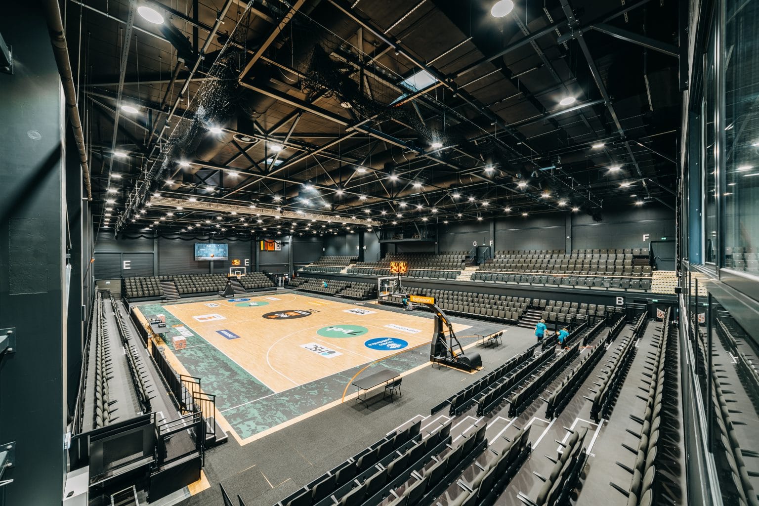 Gargždų daugiafunkcio sporto centro apšvietimas