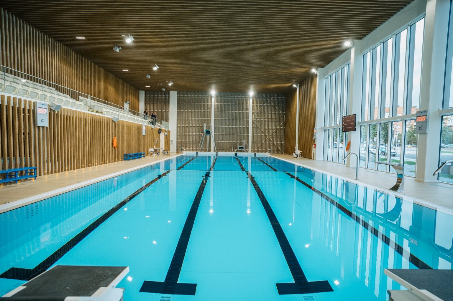 Gargždų daugiafunkcio sporto centro apšvietimas