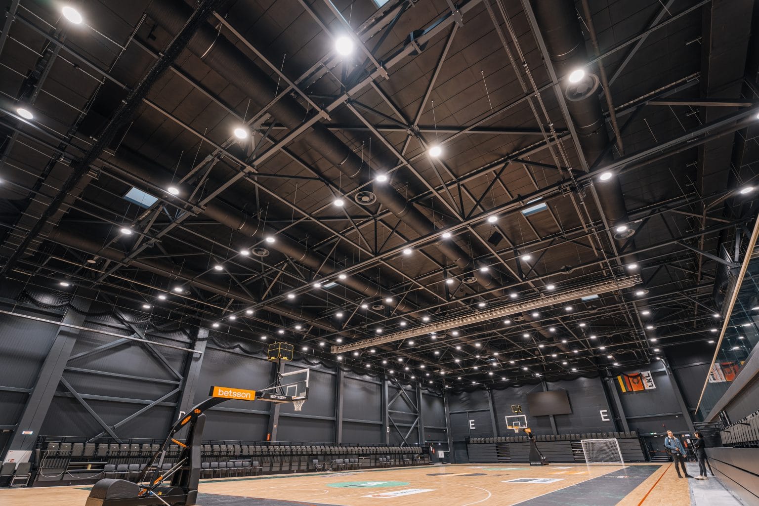 Gargždų daugiafunkcio sporto centro apšvietimas